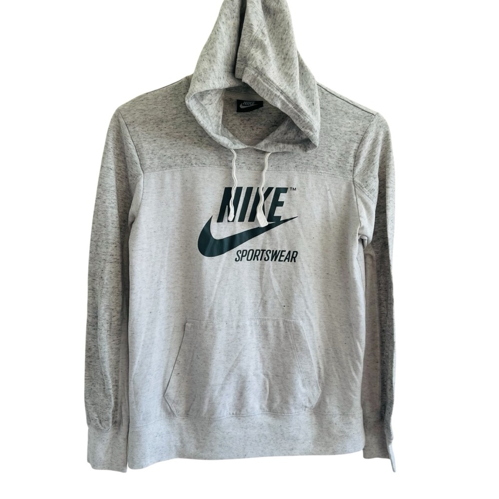 Nike Heather Gray Sportswear Hoodie